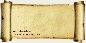 Jelena Urošević vizit kartica